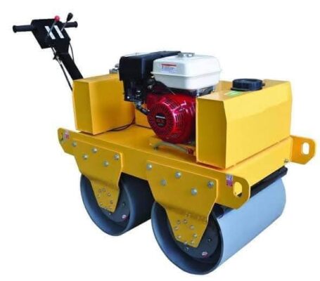 دكاك رول 2 بكرة بمحرك هوندا Gx160 120-150 كيلو جرام متوفر الأن لدى مصنع الماسة الصناعى لألات البناء