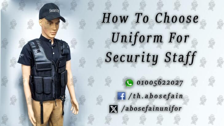 أفضل تصميمات الزى الموحد لـ شركات الامن و الحراسة -Security uniform-شركة ابو سيفين يونيفورم