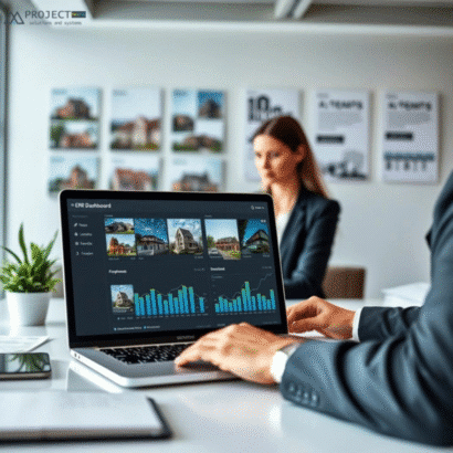 نظام إدارة شركات التسويق العقاري